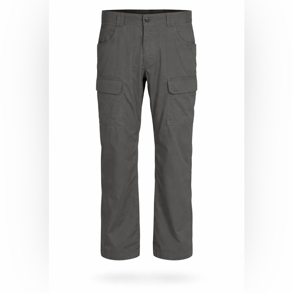 Duluth Dry On The Fly Flex Cargo Pants 38x32 Gray Stretch Outdoor Hiking